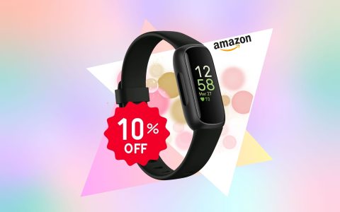 Il tuo compagno fitness ideale: Fitbit Inspire 3 a soli 87,99€ con il 12% di sconto su Amazon!