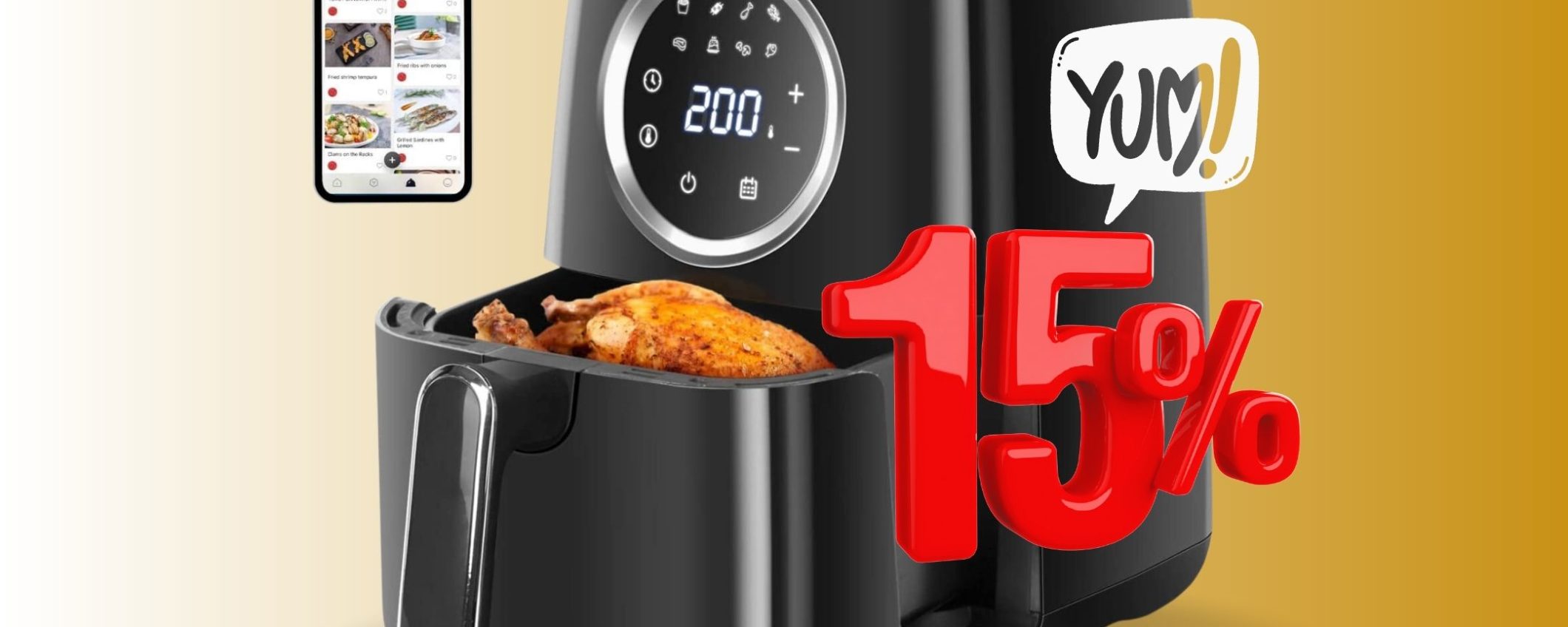 Il gusto della frittura SANA a soli 59€: AIGOSTAR in super PROMO