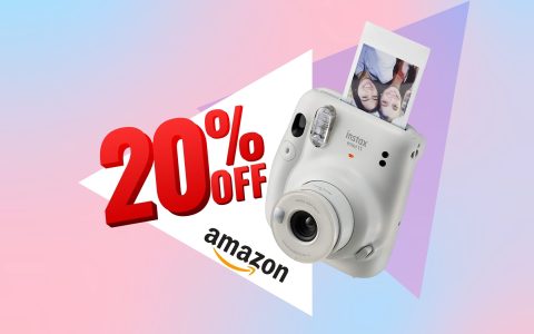 Fujifilm Instax Mini 11: super sconto per immortalare la tua vita!