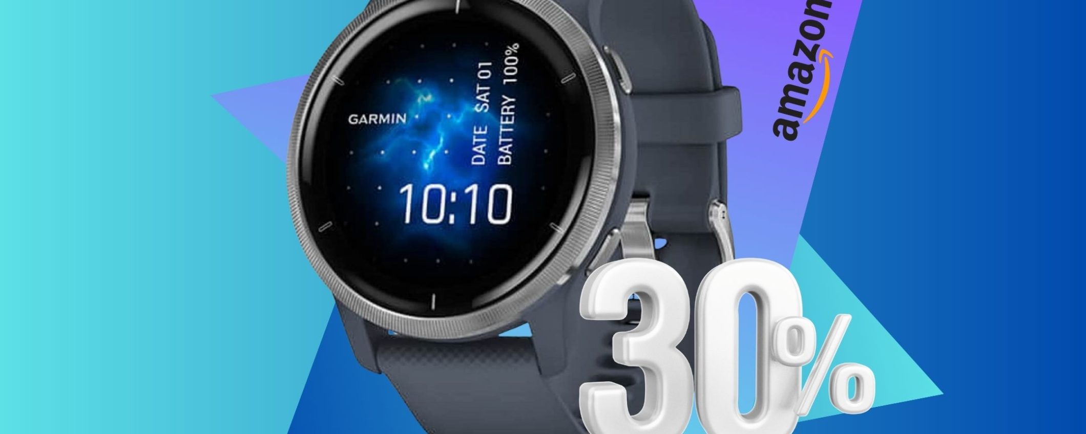 Lo smartwatch che CAMBIA LA VITA: Garmin Venu 2 in mega sconto