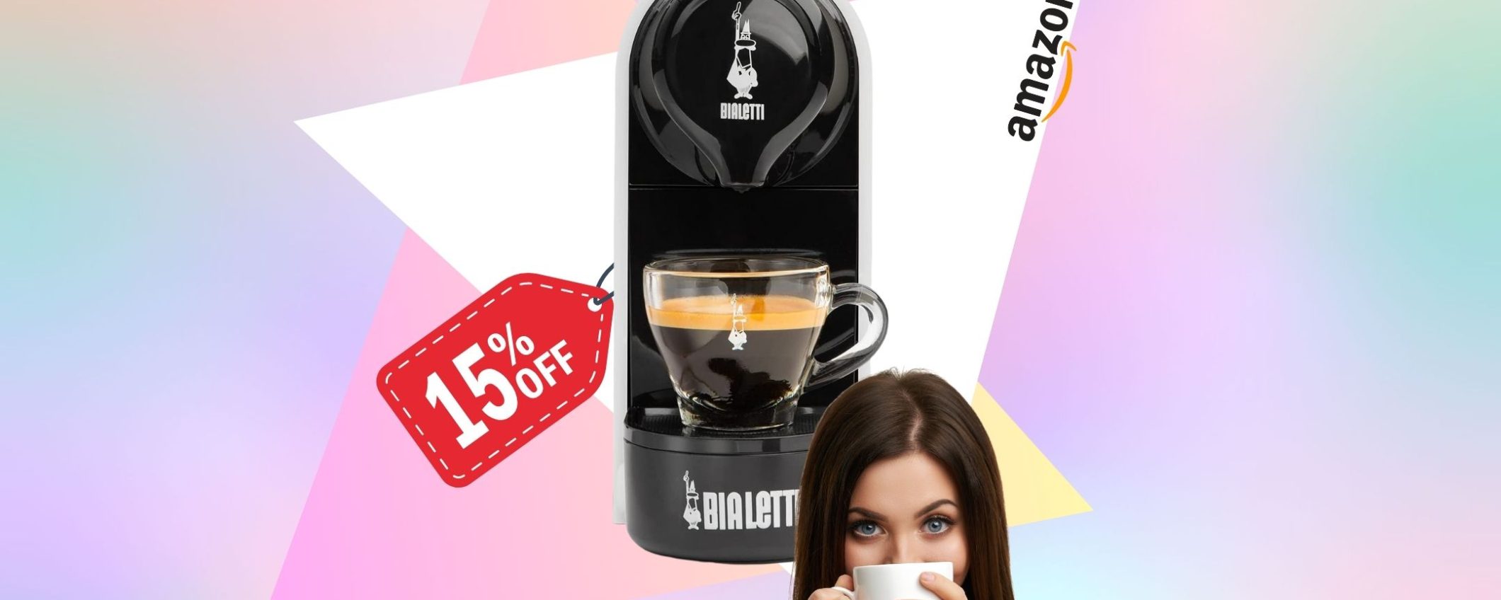 Il tuo caffè preferito in super sconto: Bialetti Gioia su Amazon a piccolo prezzo!