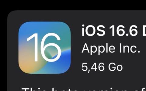 iOS 16.6, Apple lancia la prima beta per sviluppatori