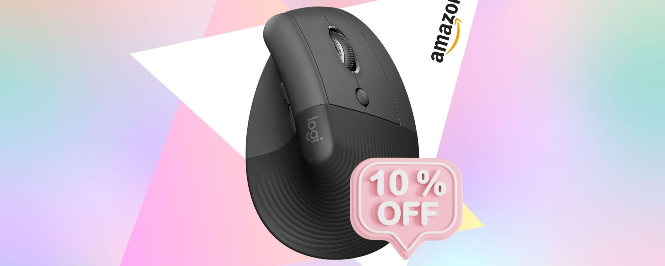 Trasforma la tua Esperienza di Navigazione con il Mouse Logitech Lift a soli 64€