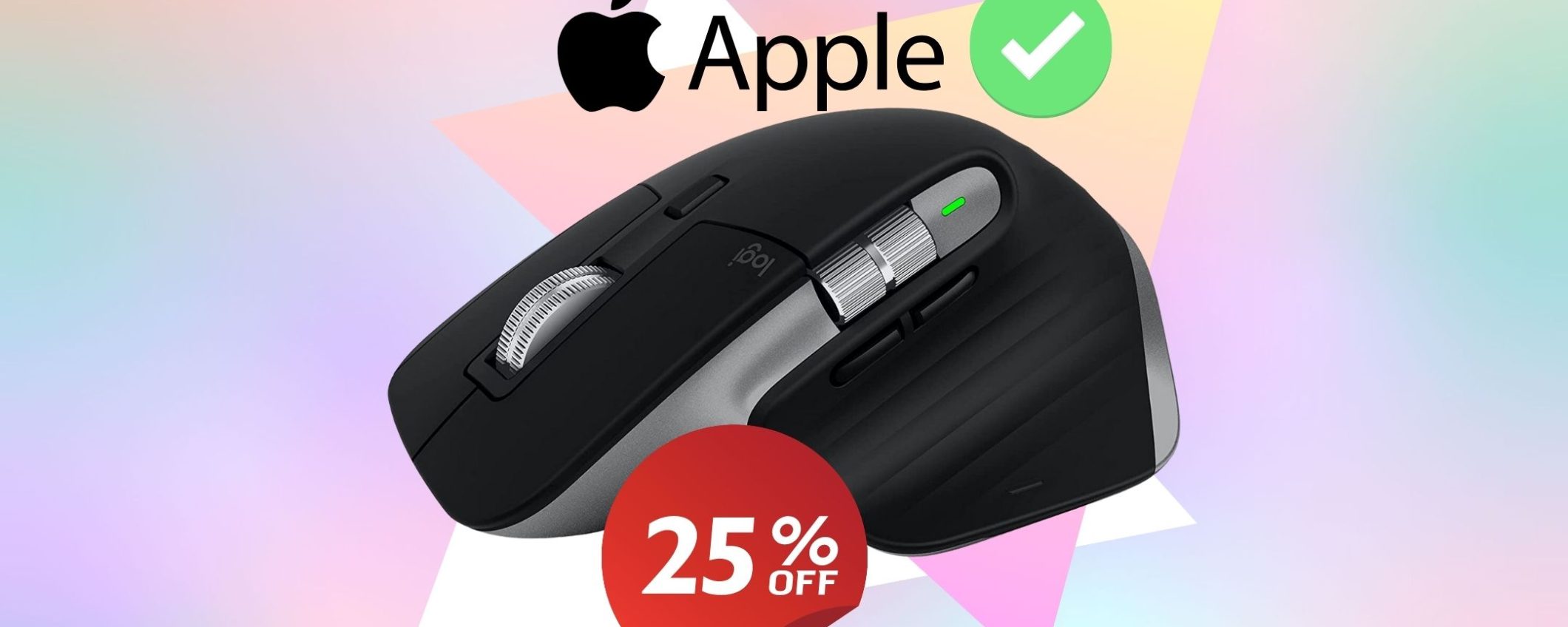 SCADE FRA POCHE ORE: Mouse Logitech Master in offerta al 26% su Amazon