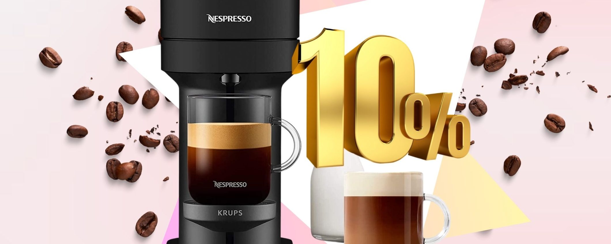 Il miglior caffè a prezzo TOP: Nespresso Krups al 10% in meno