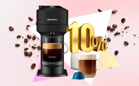 Il miglior caffè a prezzo TOP: Nespresso Krups al 10% in meno