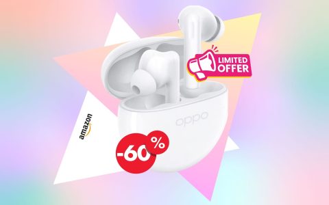 INCREDIBILE! SOLO 19€ per Oppo Enco Buds2, 60% in meno!