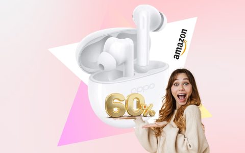 SOLO 19€ grazie al 60% di sconto per OPPO ENCO BUDS2