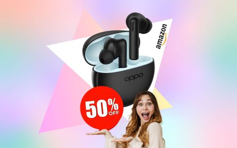 CHE BOMBA: 50% in meno per OPPO Enco Buds2 su Amazon