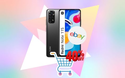 Xiaomi Redmi Note 11S: super promo su eBay a soli 189€