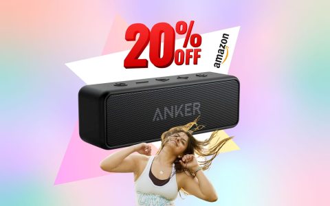 Speaker Bluetooth OCCASIONE: 31€ e risparmio con coupon del 20%