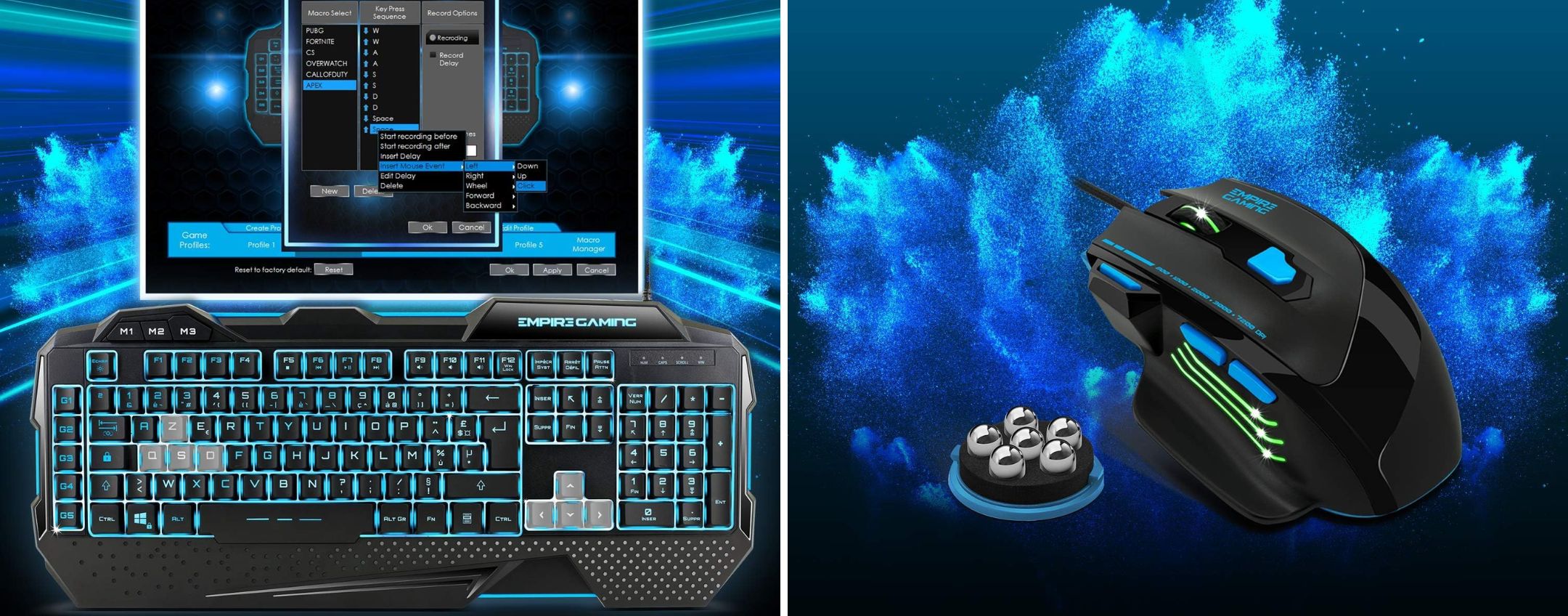 Hellhounds Pack da gaming con tastiera e mouse a MENO DI 20€ - Melablog
