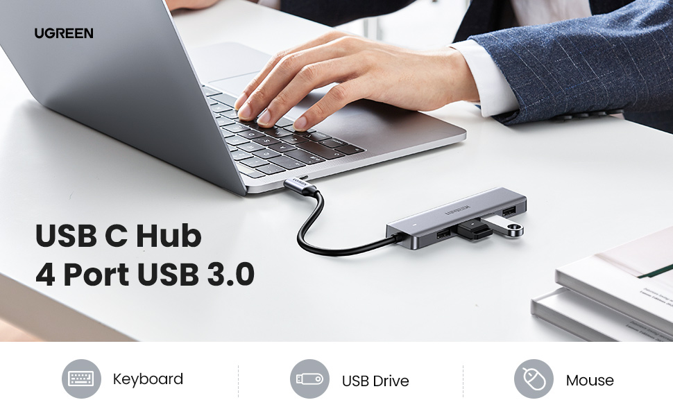 BASTANO 14 EURO per l'Hub con 4 Porte USB C: offerta IMPERDIBILE - Melablog