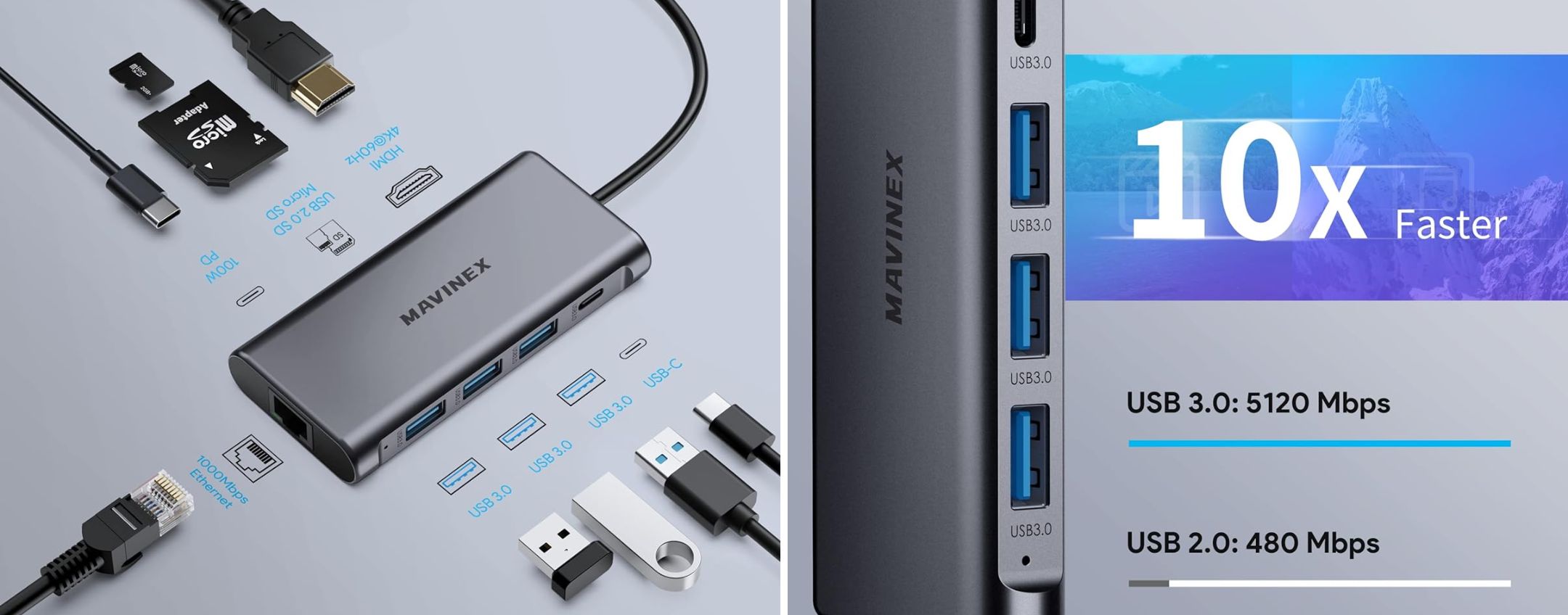 Adattatore USB a Ethernet per connessioni fino a 1000Mbps in promo su   - Webnews