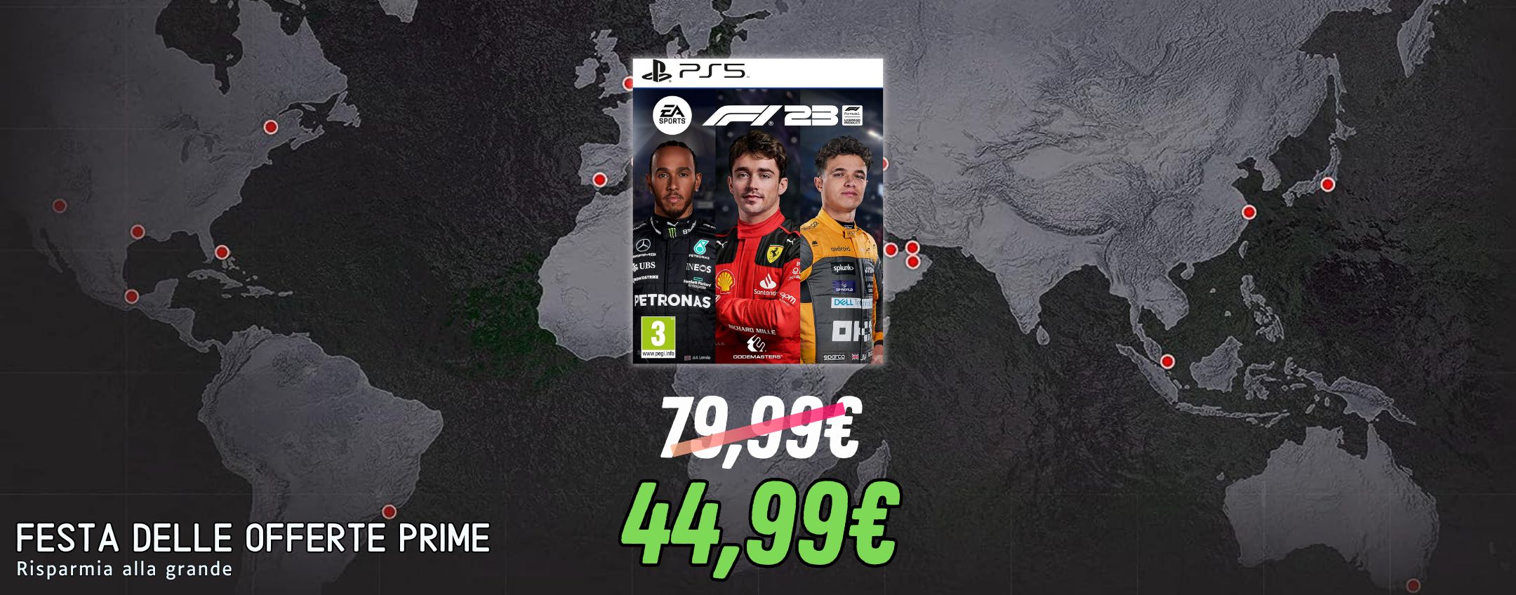 F1 23 per PS5 a SOLI 44,99€: è la Festa delle Offerte Prime! (-44%) -  Melablog