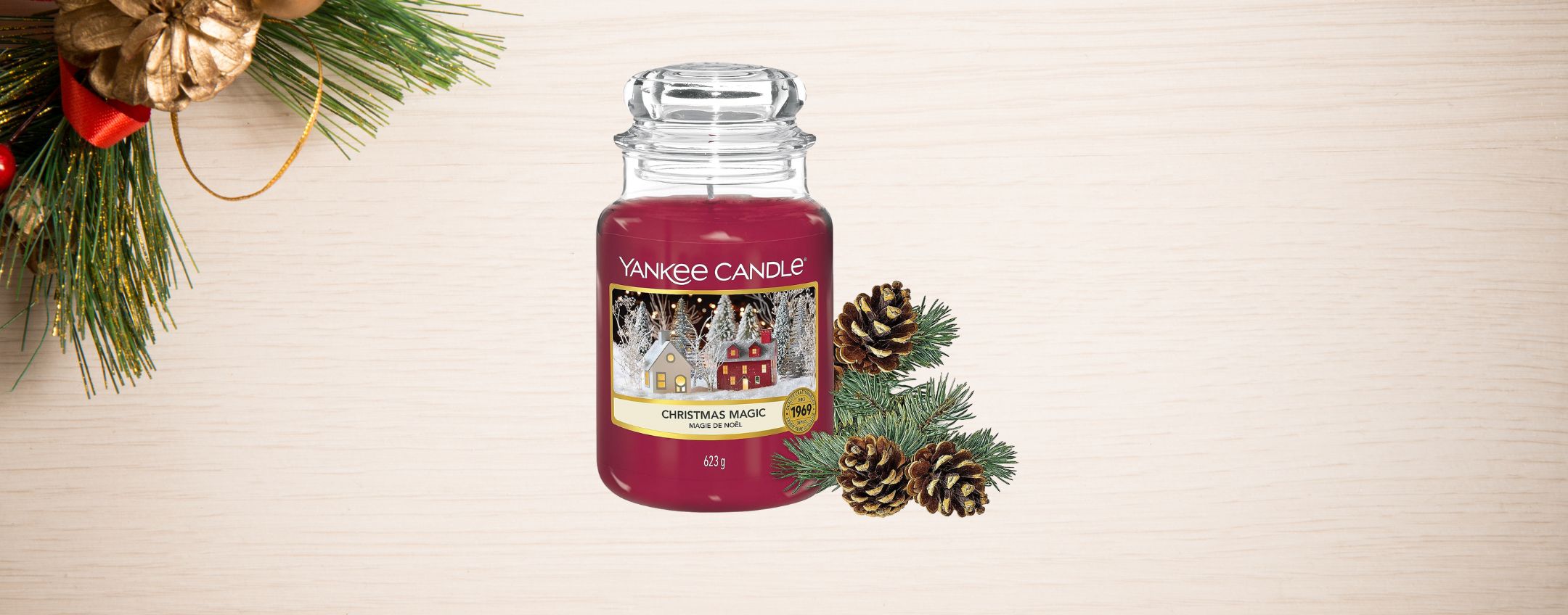 Yankee Candle natalizia grande a MENO DI 20€: sconto Black Friday