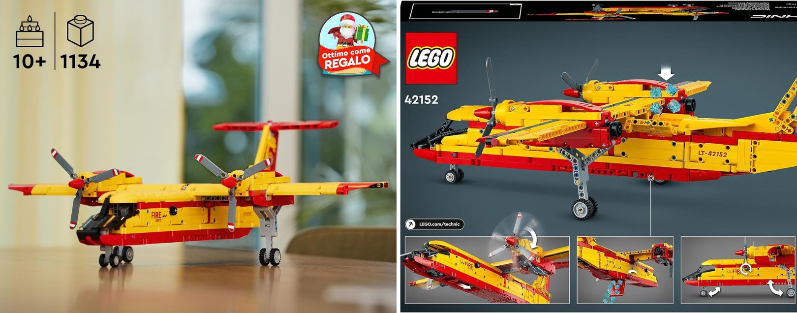 Aereo Antincendio di Lego