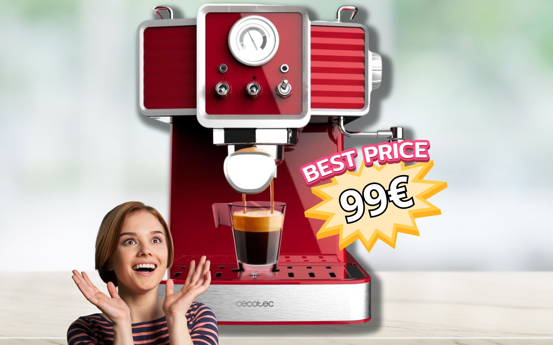 Caffè perfetti con Cecotec Power Espresso: scoprila a soli 79€ su ! -  Melablog