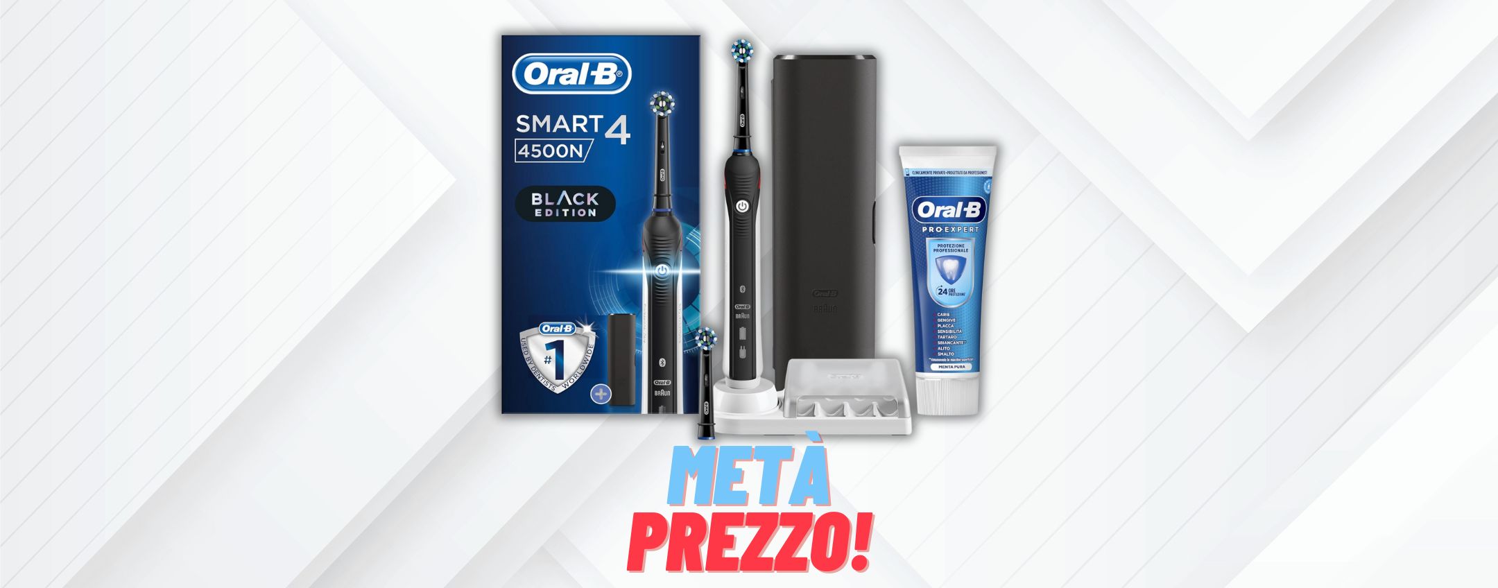 Braun Elettrico Oral-B Smart 4 4500 Bianco