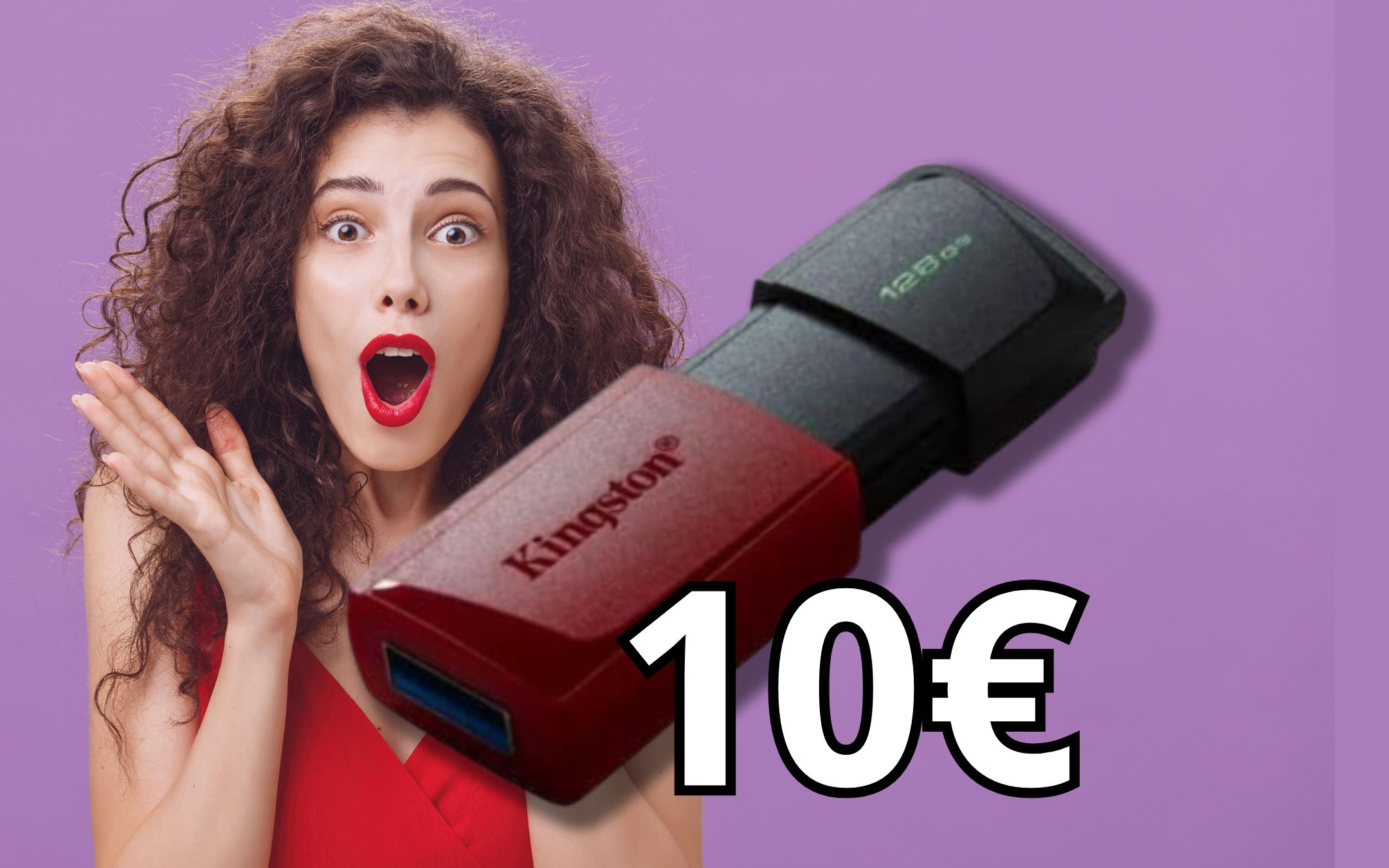 SOLO 10€ per l'eccezionale Pen Drive Kingston da 128GB su ! - Melablog