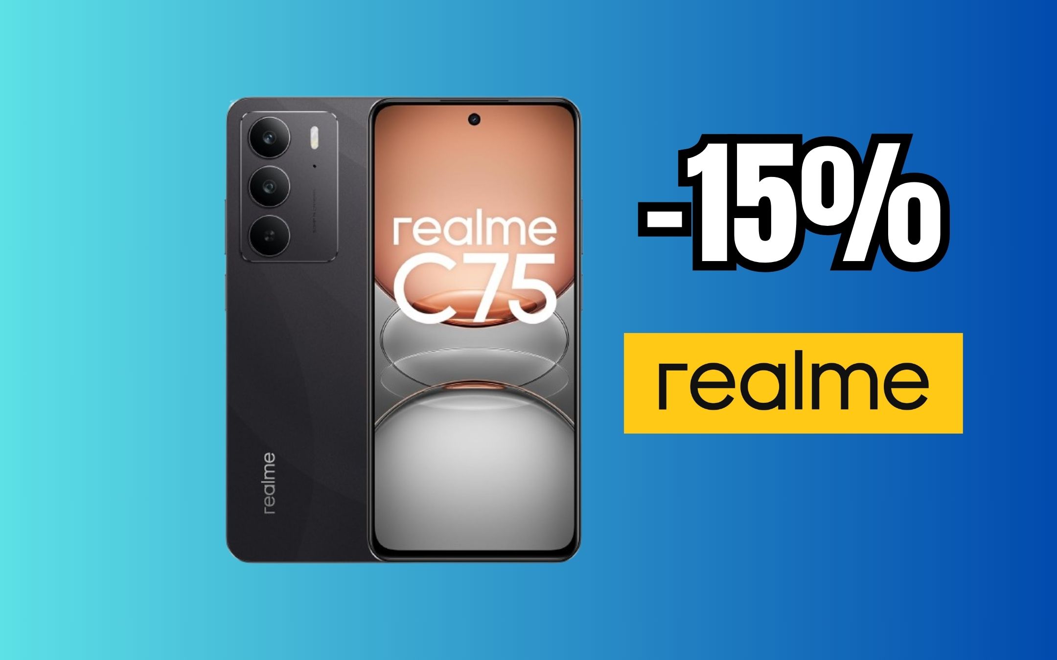 realme C75: è il best buy da prendere oggi in offerta su Amazon