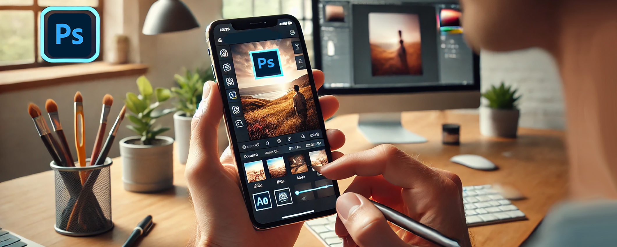 Photoshop arriva su iPhone: ecco le novità della nuova app mobile