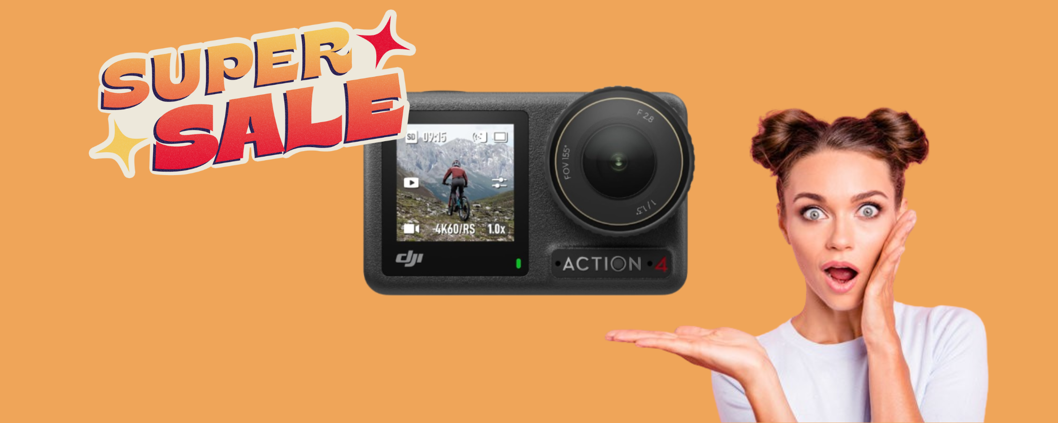 Immortala le tue avventure con l’Action cam DJI Osmo Action 4 in super offerta