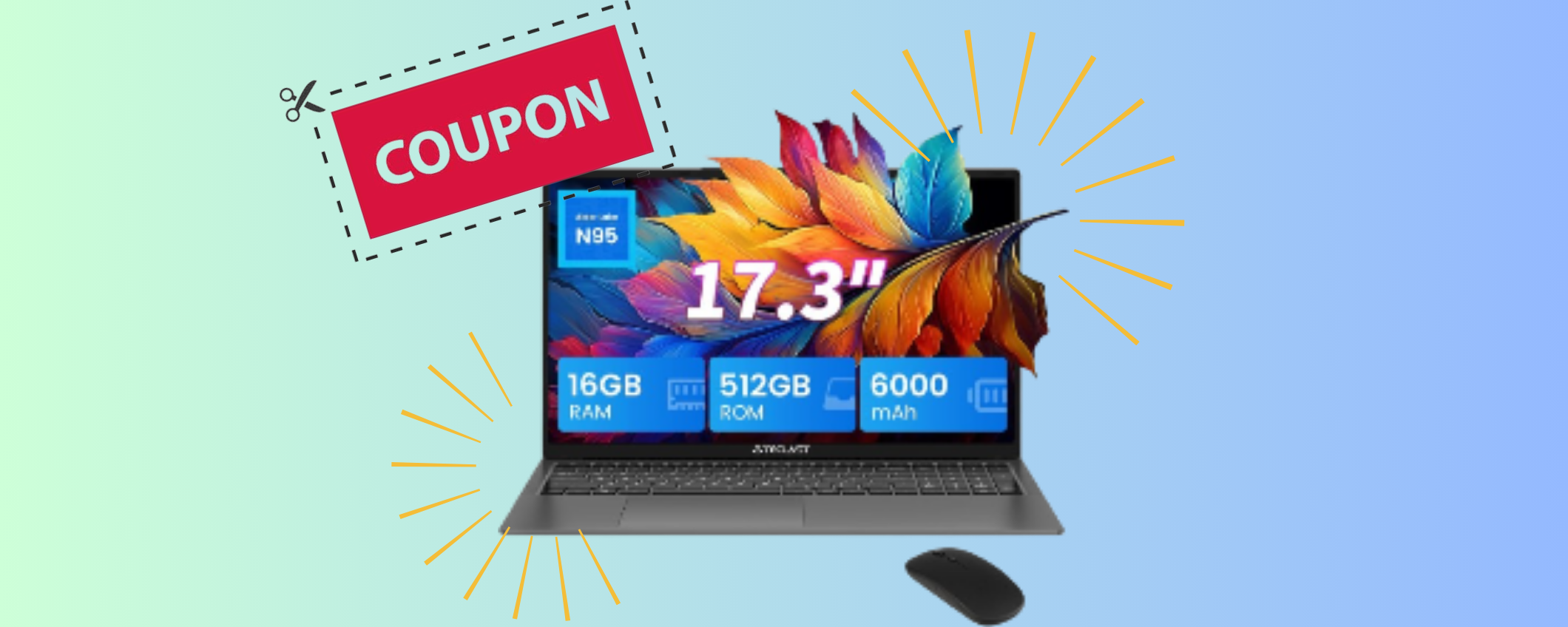 Coupon sconto da 120€ sul PC Portatile TECLAST: occasione da non perdere