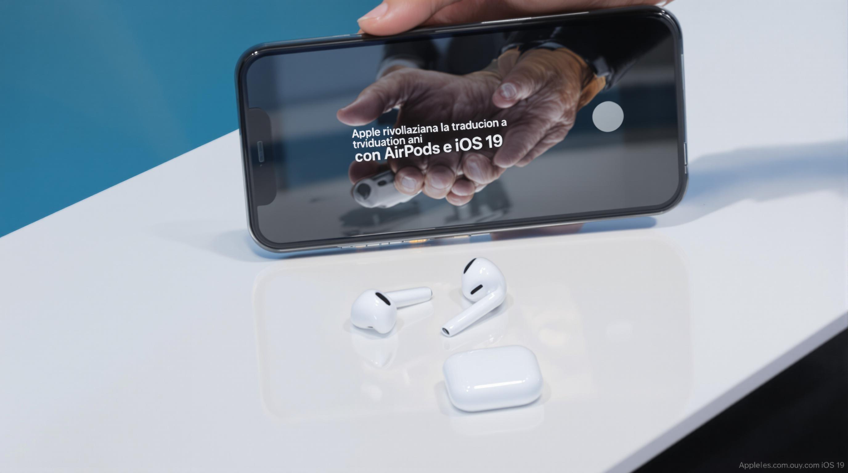 Apple offrirà le traduzioni live con AirPods e iOS 19?