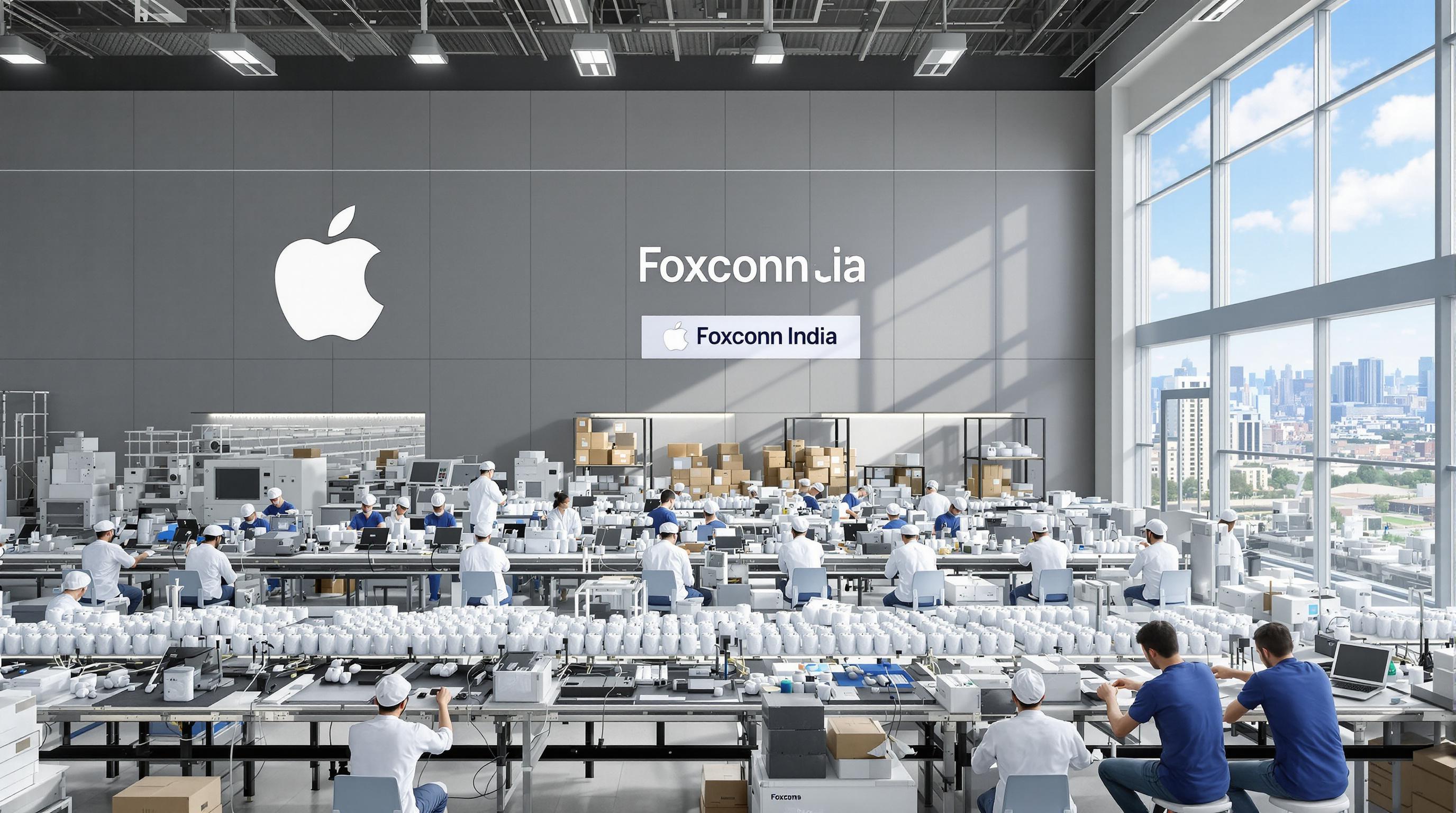 Foxconn avvia la produzione di AirPods in India per diversificare la supply chain Apple