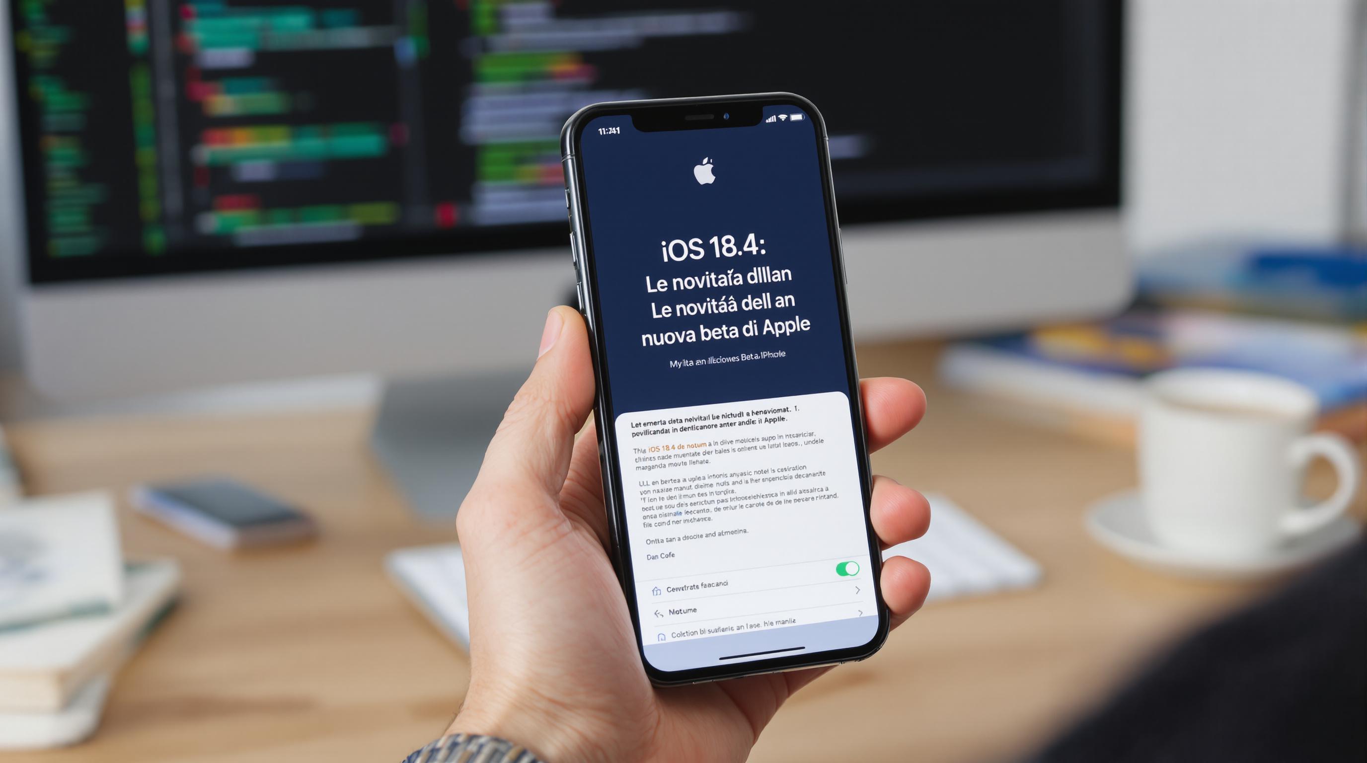 iOS 18.4: Le novità della nuova beta di Apple