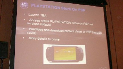 [GDC 08] Confermato il Playstation Store accessibile da PSP