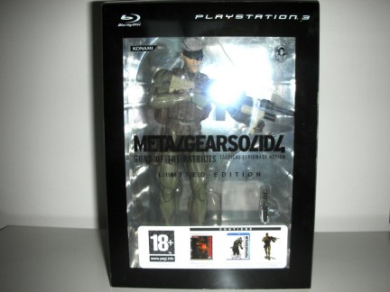 Metal Gear Solid 4: versione Limited Edition fotografata da Gamesblog