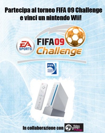 Torneo Fifa Challenge 2009: vinci una Nintendo Wii