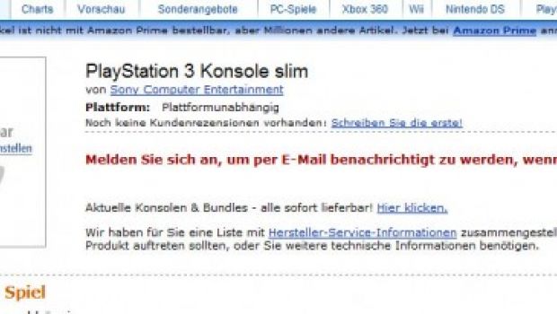 PlayStation 3 Slim compare sui listini di Amazon