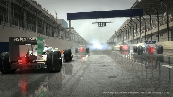 F1 2010: gli effetti della pioggia in immagini e video