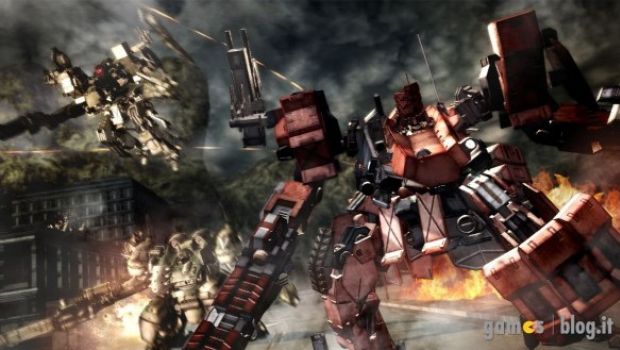 Armored Core 5 in immagini di gioco ed artwork
