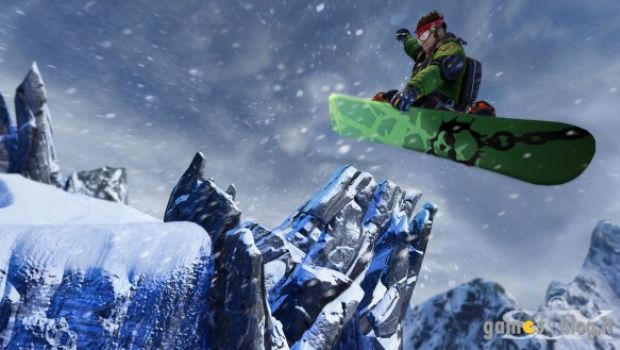 SSX: prime immagini di gioco con protagonista Psymon Stark