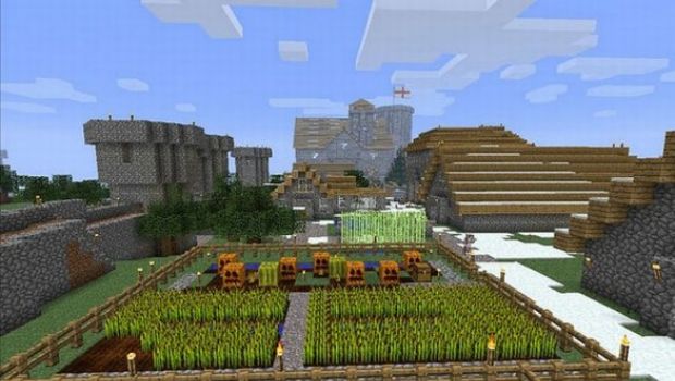 Minecraft: un villaggio del gioco stampato in 3D - galleria immagini