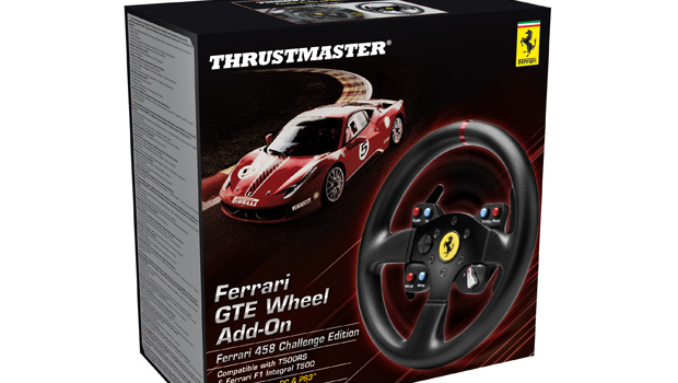 Thrustmaster lancia il volante Ferrari GTE, va ad aggiorna le postazioni T500RS e T500