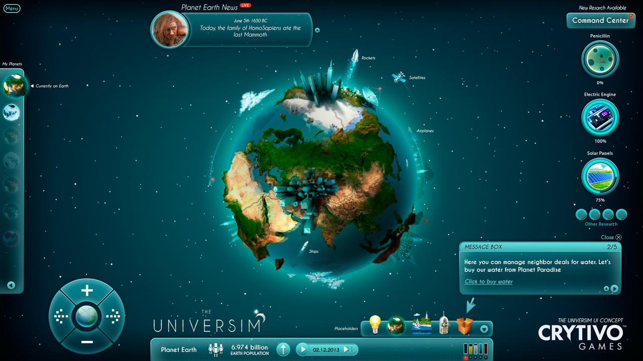 The Universim: il god game di Crytivo approda su Kickstarter