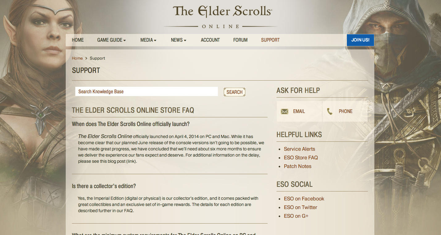 The Elder Scrolls Online, la versione per PS4 e Xbox One slitta di sei mesi