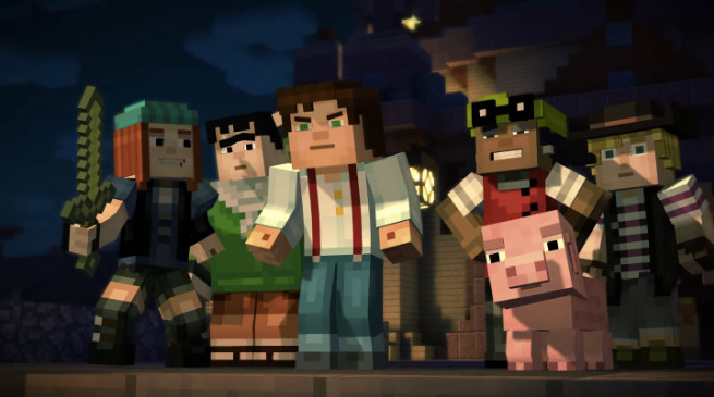 Minecraft: Story Mode - ecco il primo video di gioco