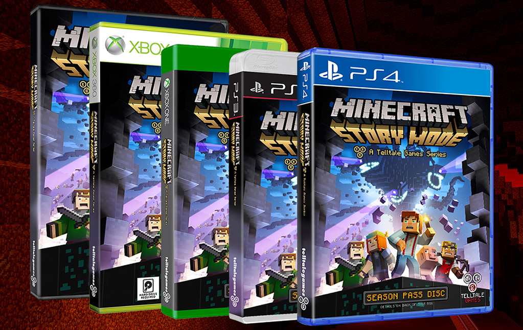 Minecraft: Story Mode esce il 13 ottobre - svelata l'edizione fisica con il Season Pass