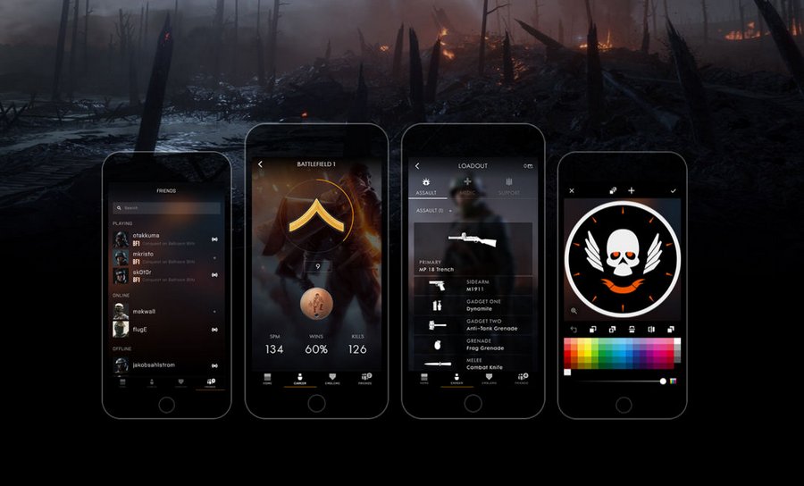 Battlefield 1: la Companion App ufficiale è disponibile su iOS, Android e Windows 10 Mobile