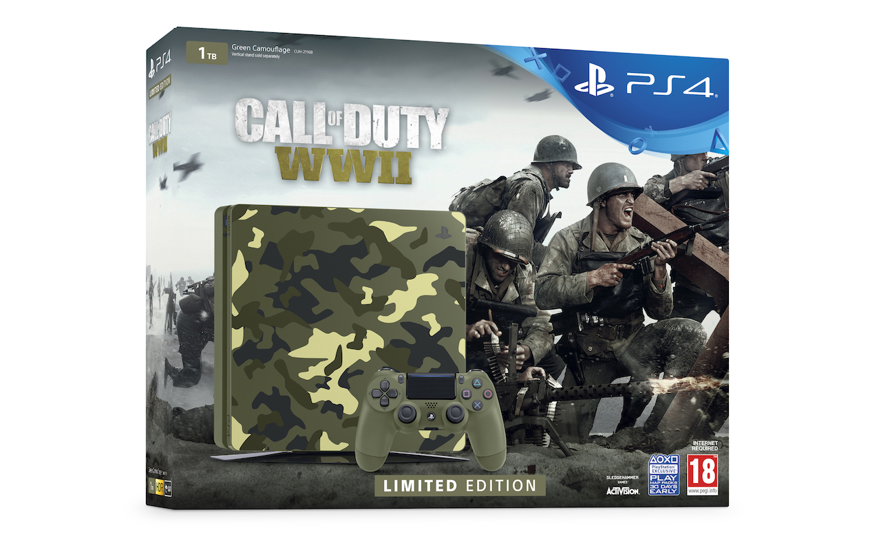 PlayStation 4, Sony svela l’edizione limitata con Call of Duty: WWII
