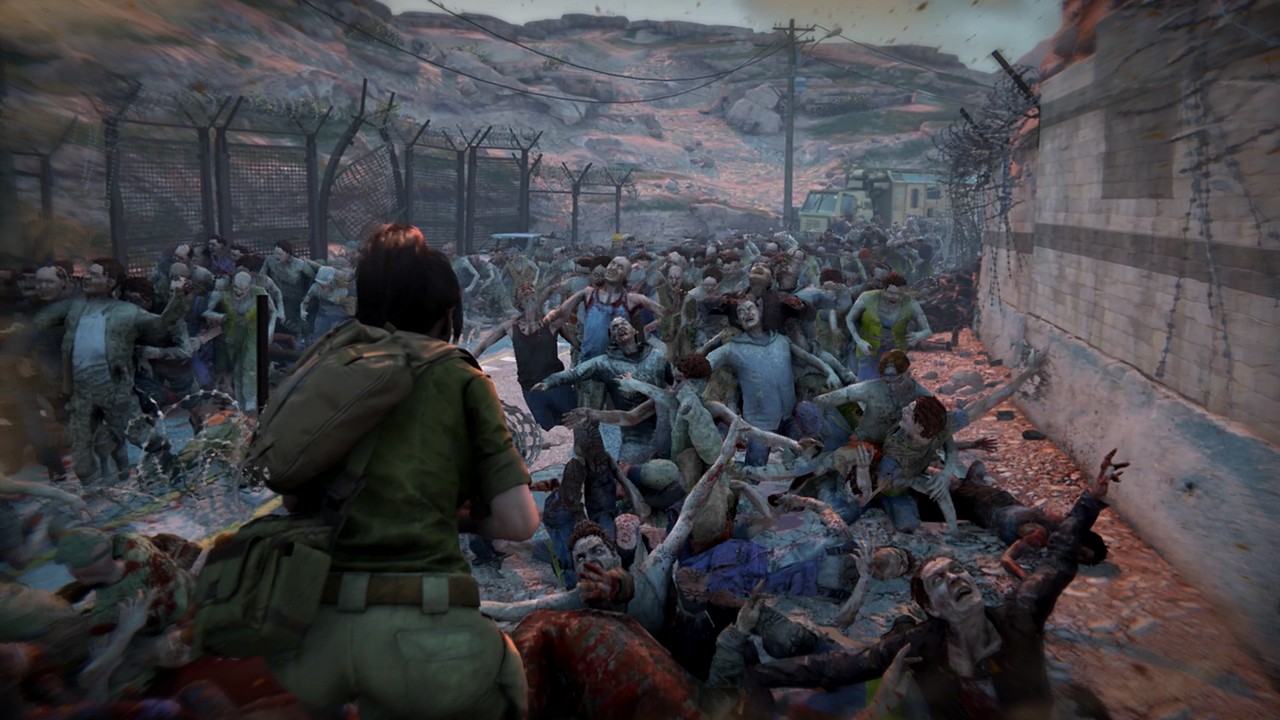 World War Z: il video della Gamescom mostra l'orda di zombie