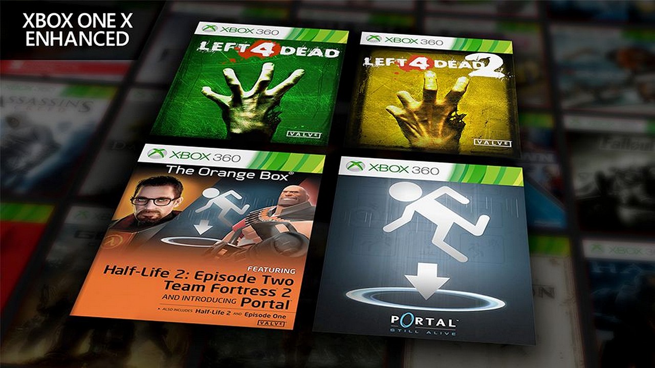Left 4 Dead, Half-Life 2 The Orange Box e Portal entrano nel catalogo Xbox One X Enhanced