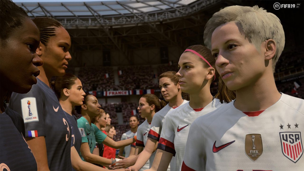 FIFA 19: disponibile l'update con le nazionali del mondiale di calcio femminile