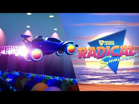 Rocket League: video di annuncio dell'evento Radical Summer